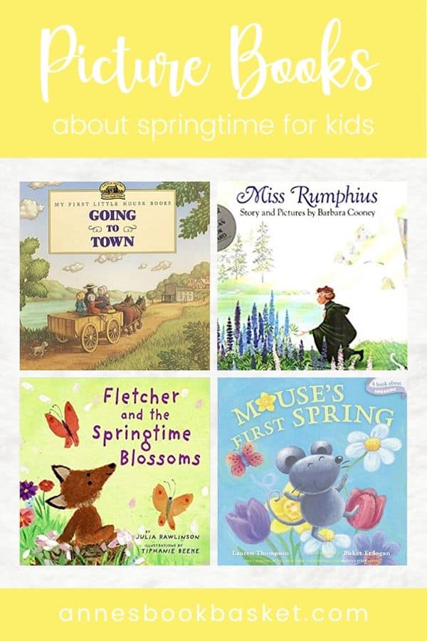 Spring Picture Books Pinterest Image