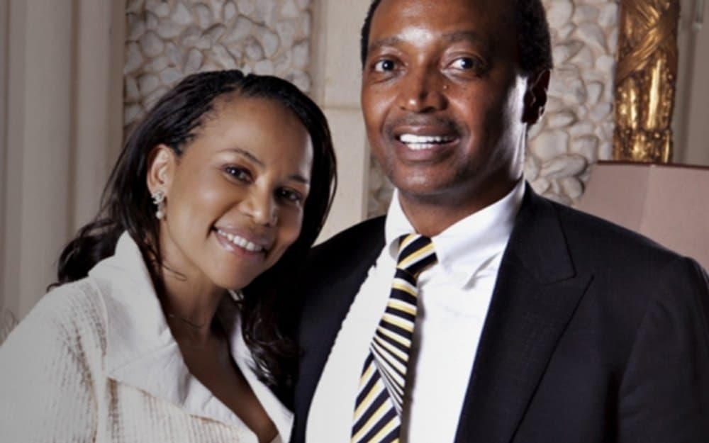 Figure 3. Motsepe with his wife