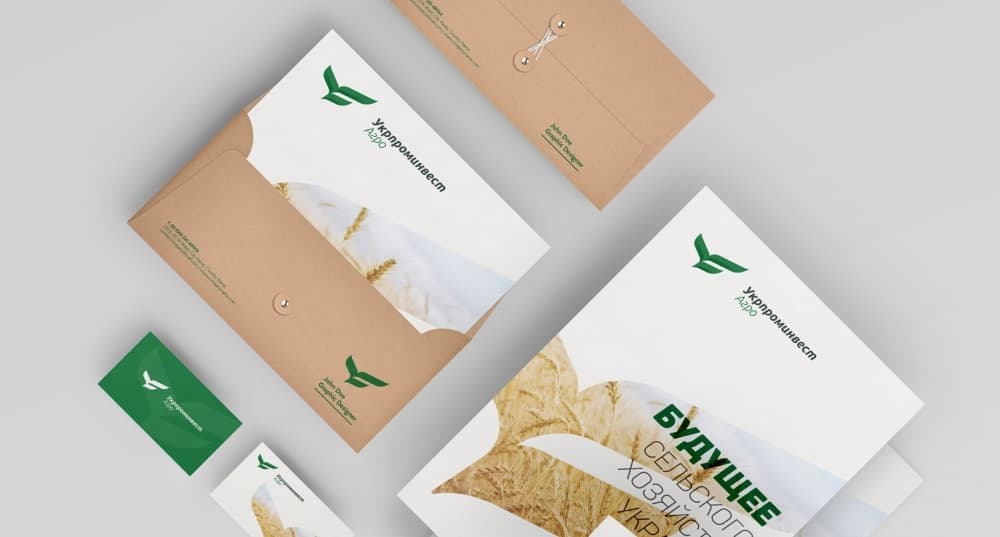 Rice.  2. Advertising materials Ukrprominvest-Agro