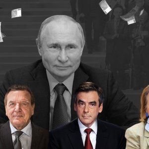 Schroeder, Fillon, Kneisl.  How Putin Buys Friends: Nine Examples