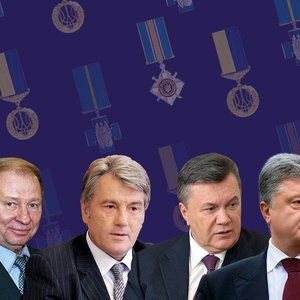 A gun for Putin, Hero of Ukraine in the Opposition Platform for Life.  Who and for what do Ukrainian presidents award?