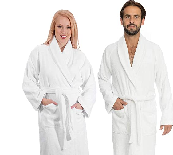 Turkish Cotton Lightweight Robe by The Turkish Towel Company